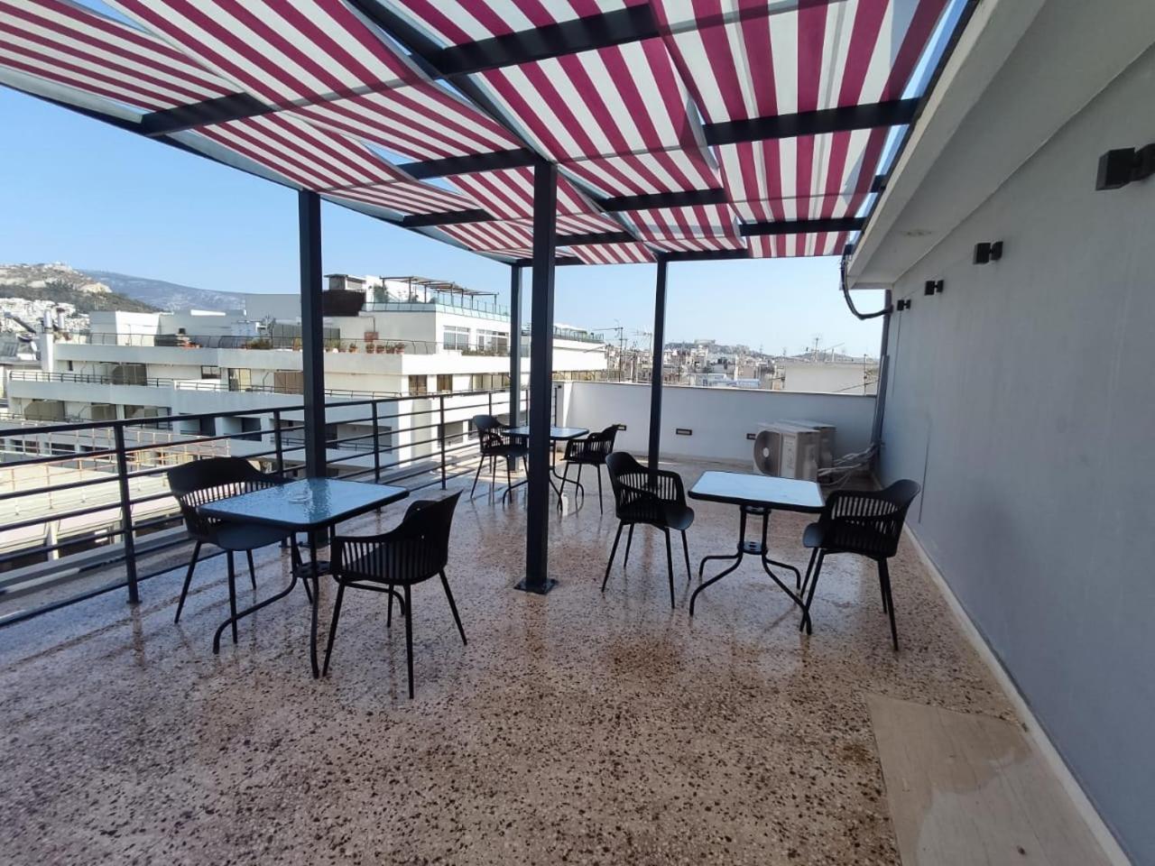 Voda Luxury Residence #401 - Acropolis View Rooftop Athen Exterior foto