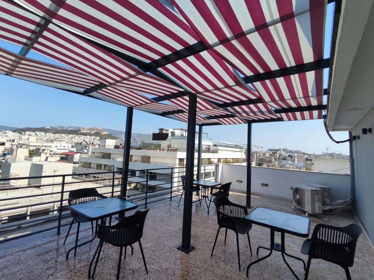 Voda Luxury Residence #401 - Acropolis View Rooftop Athen Exterior foto